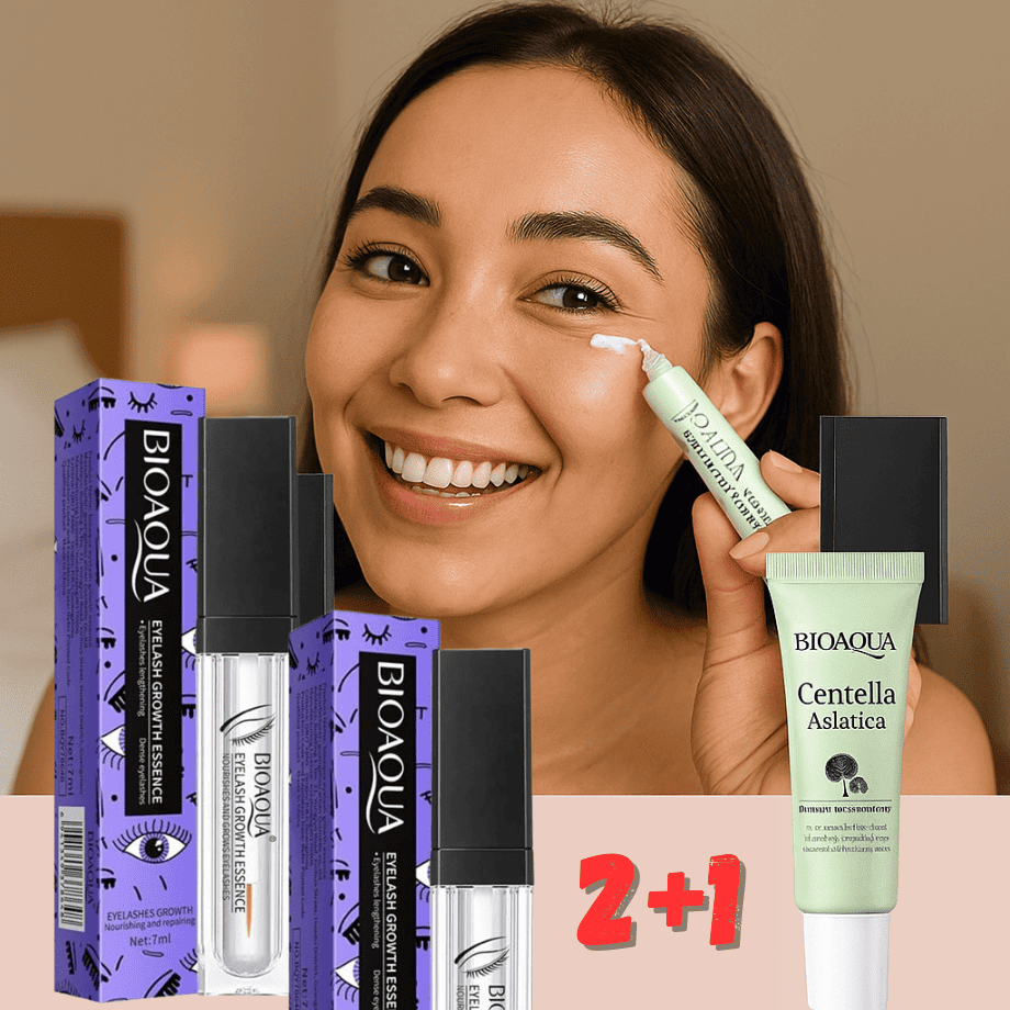 COMBO 2 SERUM DE PESTAÑAS + 1 CONTORNO CENTELLA ASIATICA