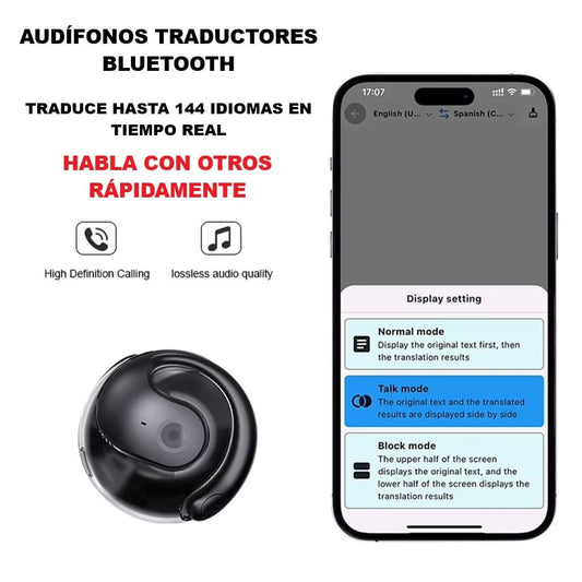 AUDÍFONOS TRADUCTORES: Escucha Y Entiende En Cualquier Idioma